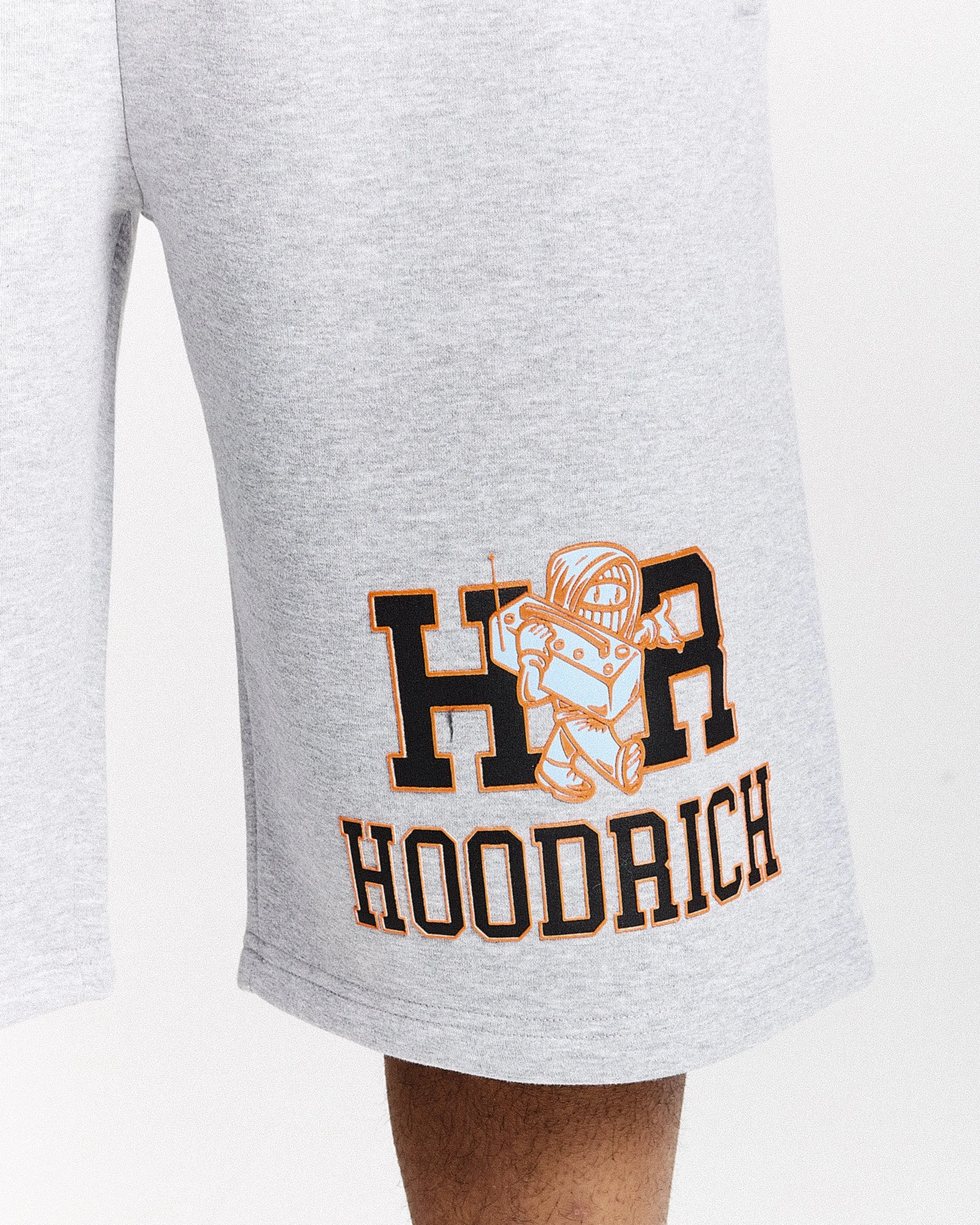 Loony Oversized Shorts - Dark Grey/White sold by Hoodrich product image thumbnail 3