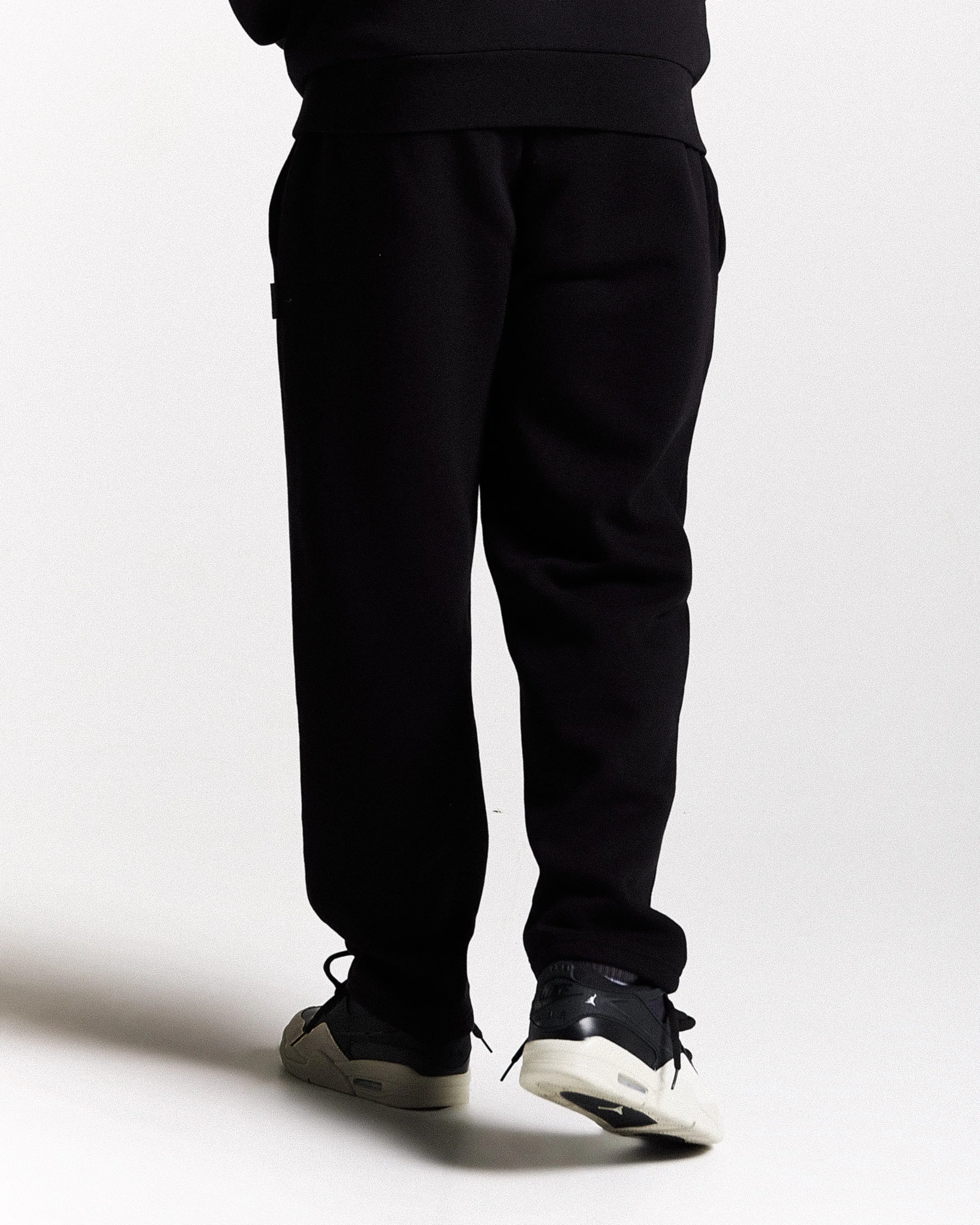Captain Oversized Wide Leg Joggers - Black/White sold by Hoodrich product image thumbnail 5