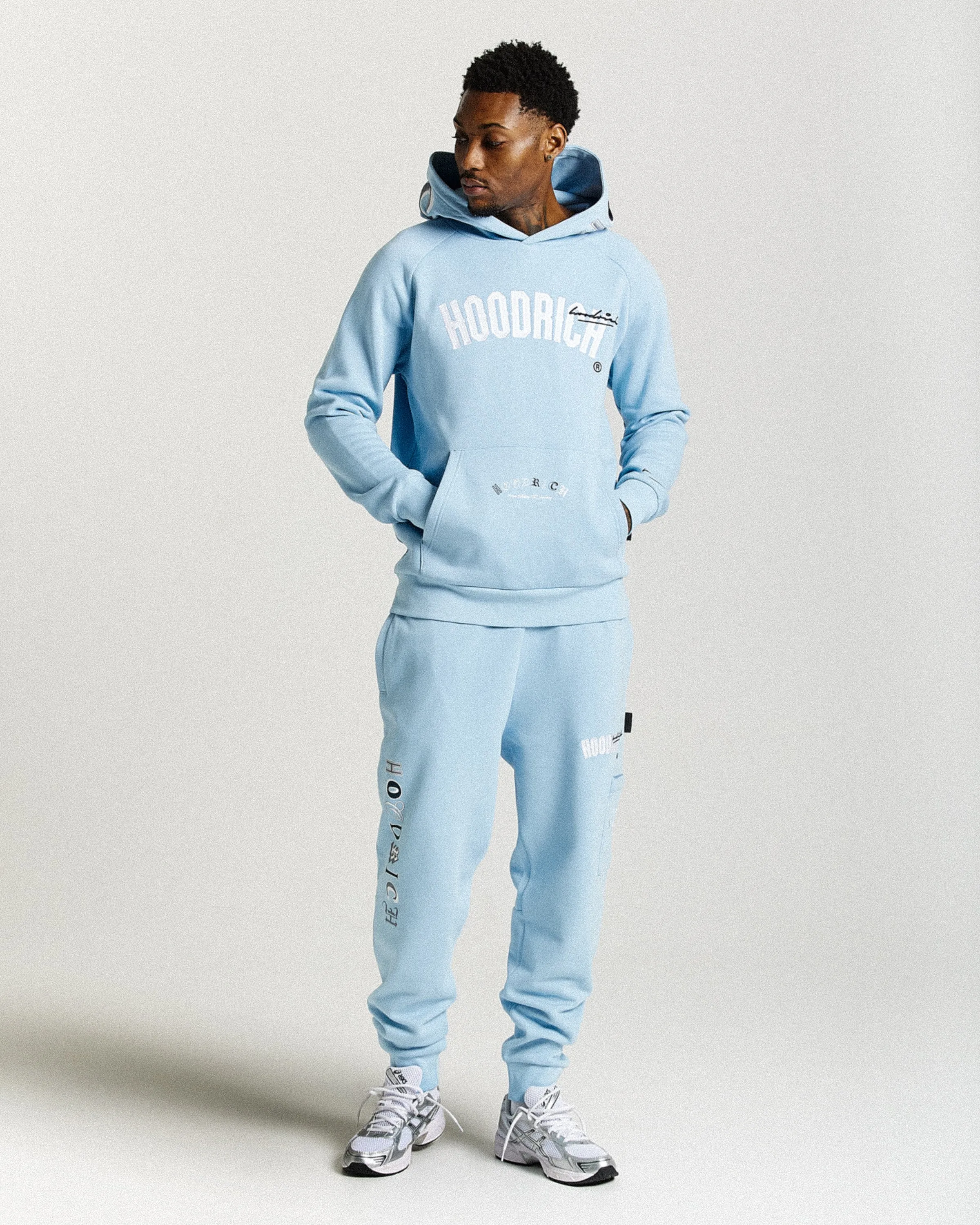 Heat Joggers - Blue/White sold by Hoodrich product image thumbnail 3