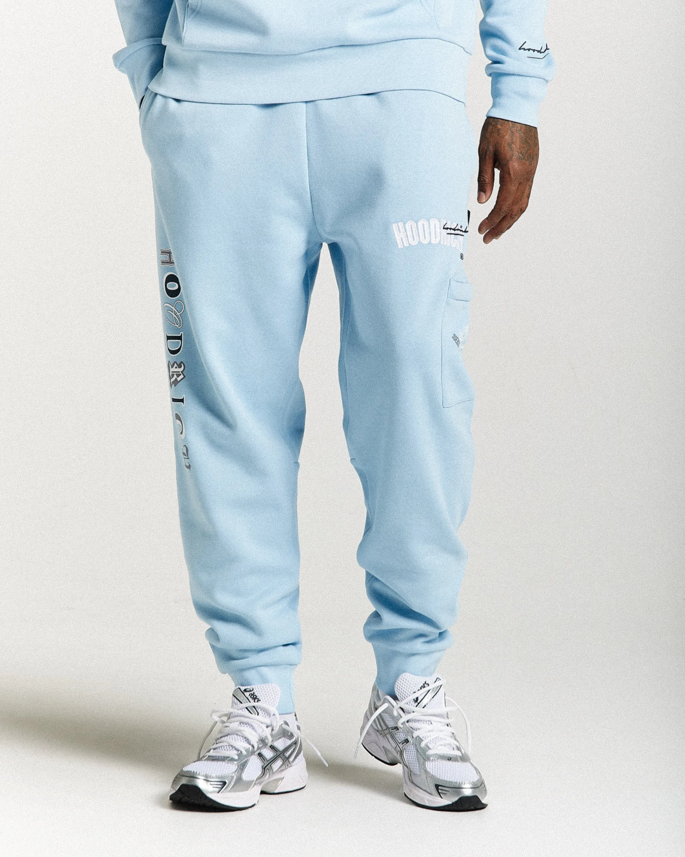 Heat Joggers - Blue/White sold by Hoodrich product image thumbnail 2