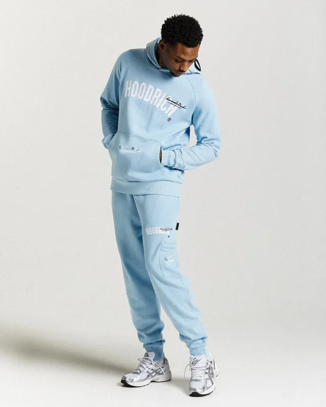 Heat Joggers - Blue/White made by Hoodrich