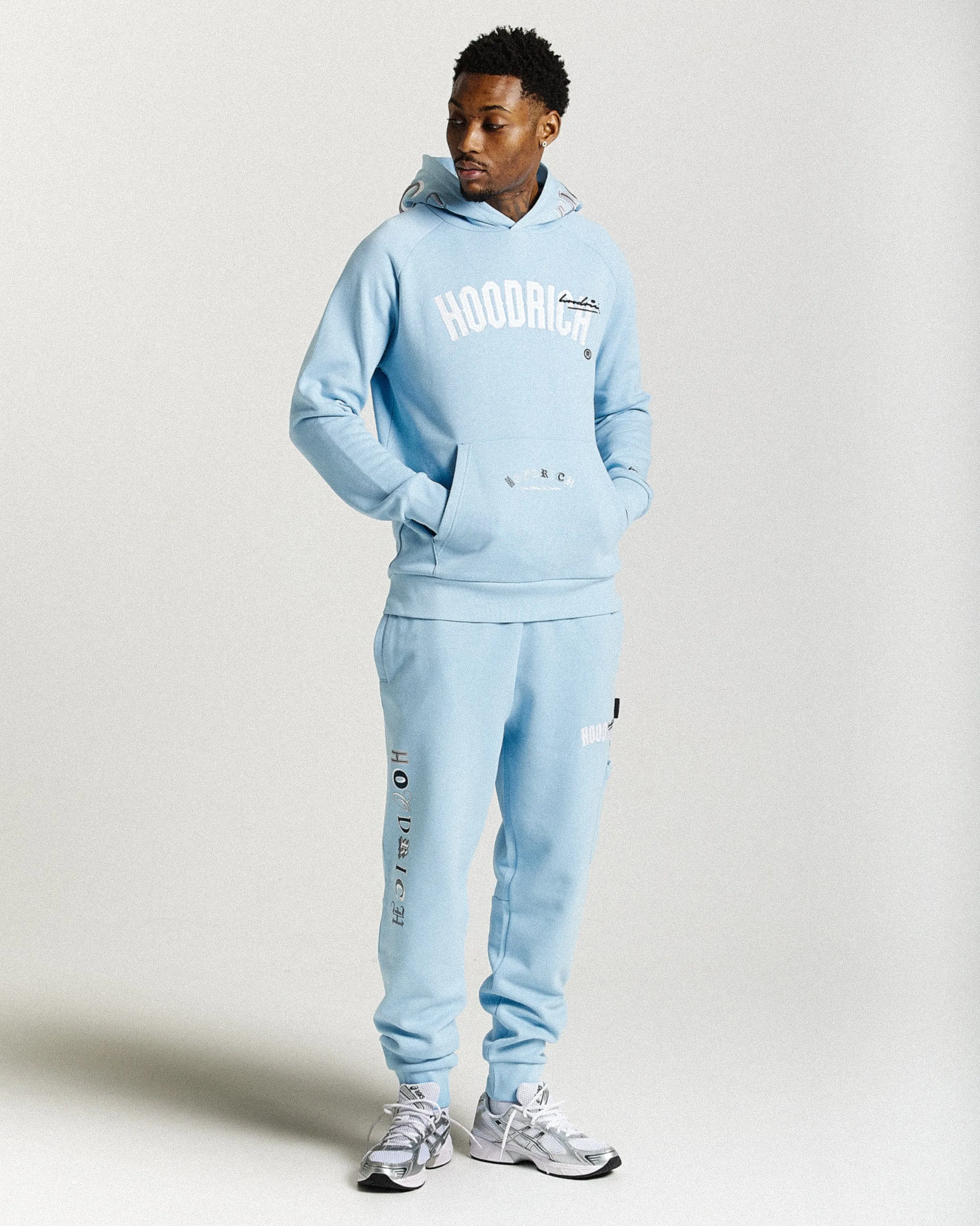 Heat Joggers - Blue/White sold by Hoodrich product image thumbnail 5