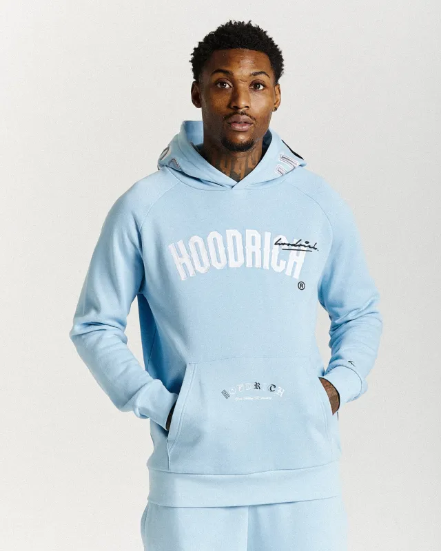 Heat Hoodie - Blue/White made by Hoodrich