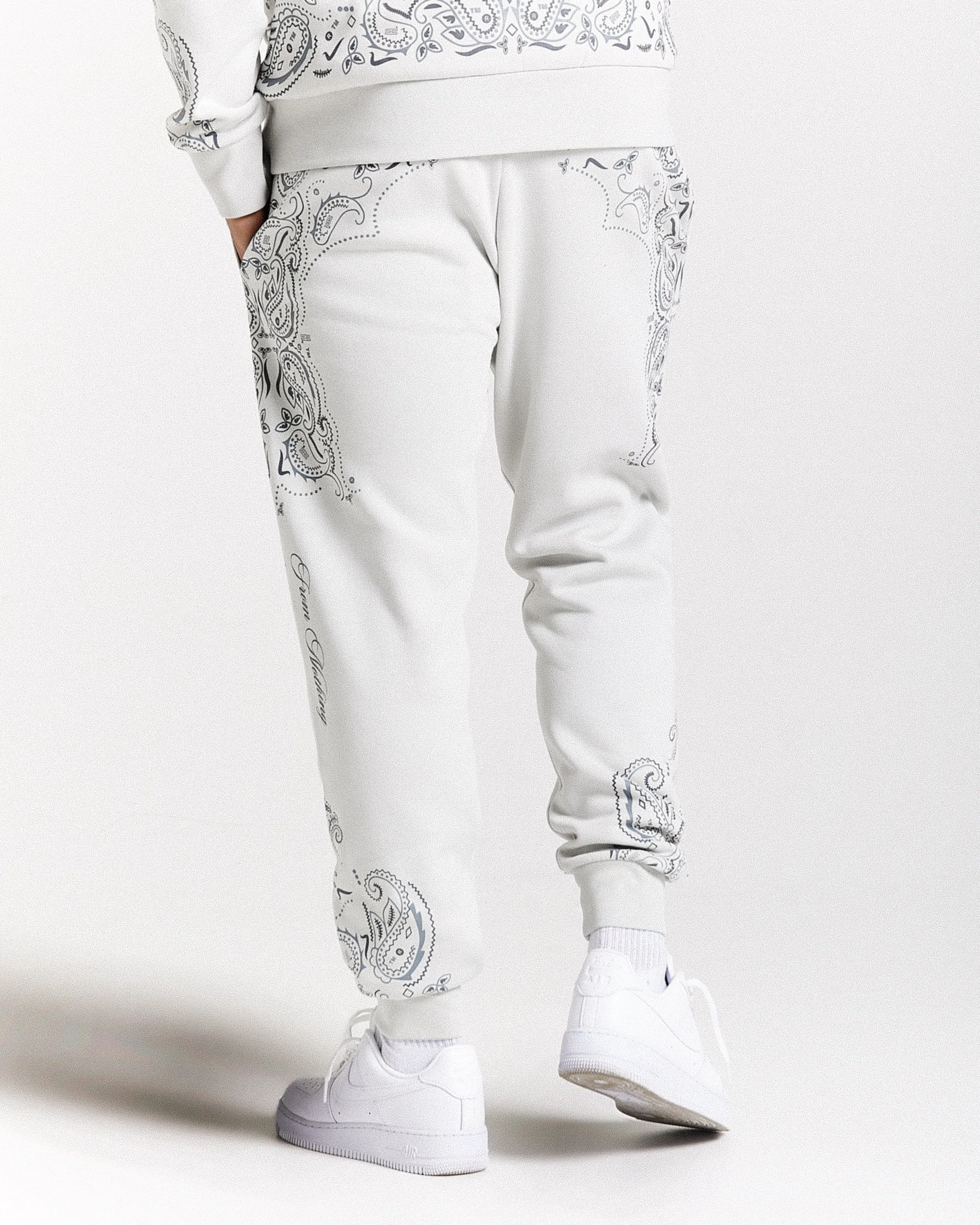 Motif Joggers - Light Grey/Black sold by Hoodrich product image thumbnail 3