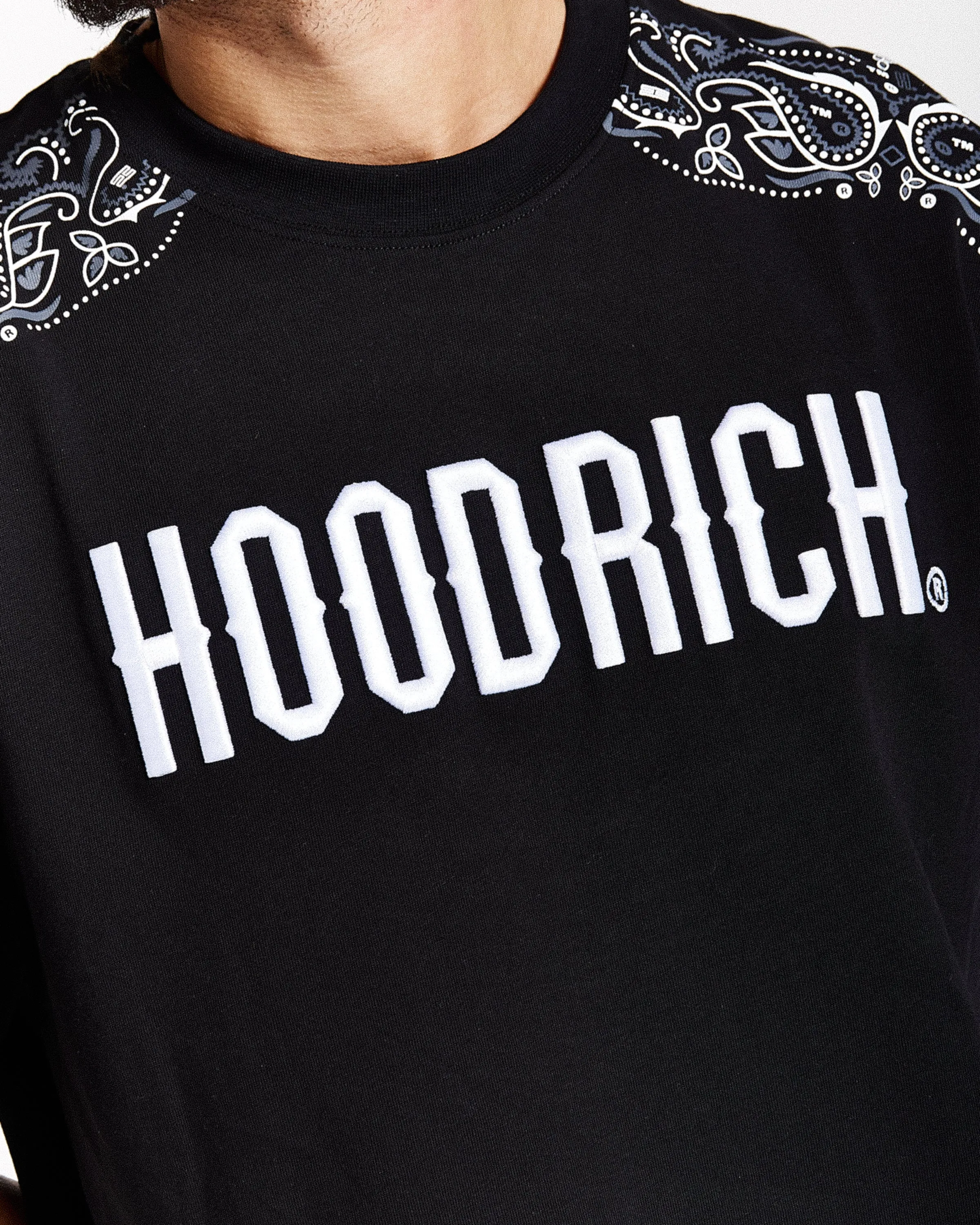 Motif Oversized T-Shirt - Black/White/Grey sold by Hoodrich product image thumbnail 3