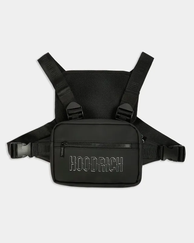 Coupe Chest Bag - Black/Silver sold by Hoodrich