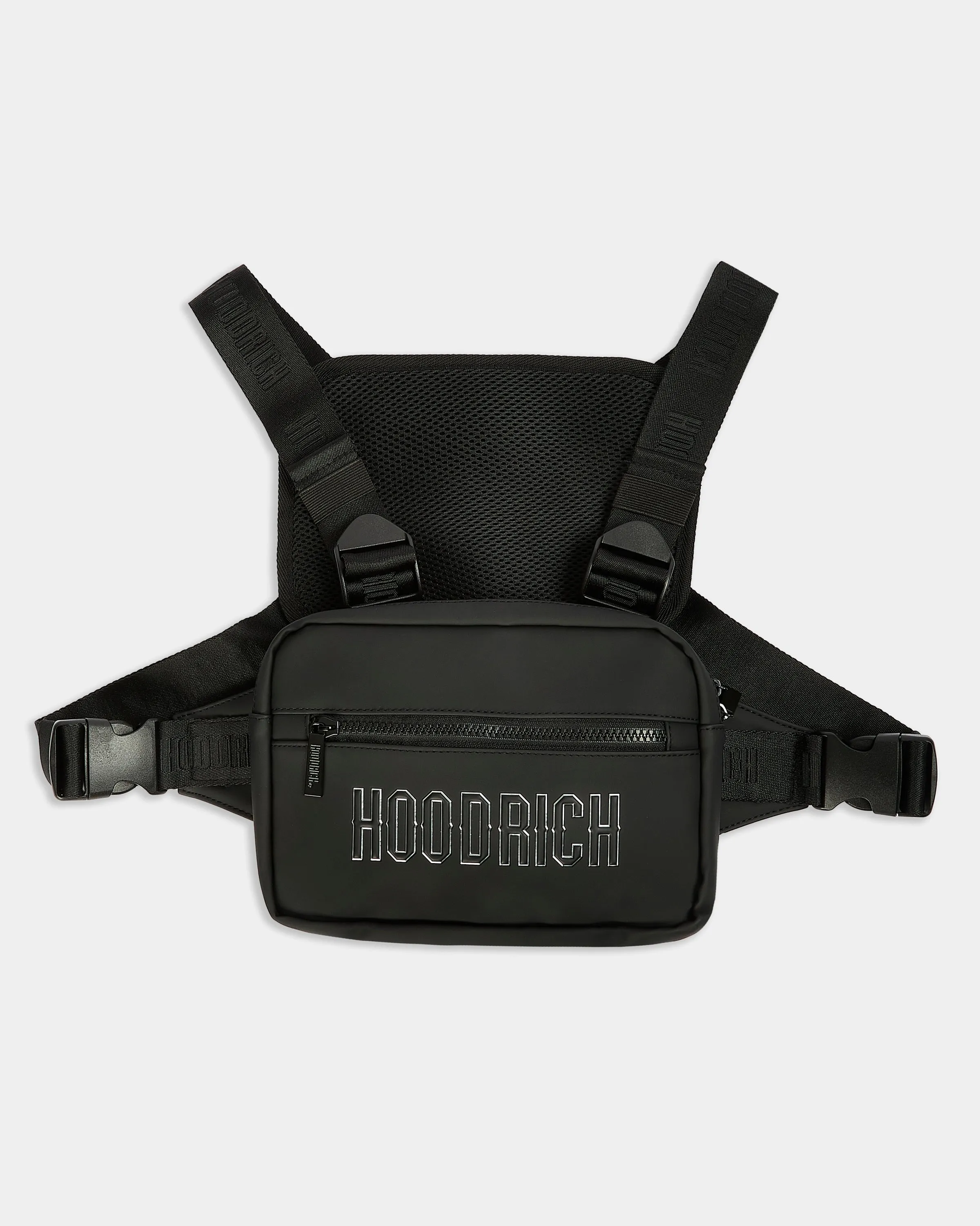 Coupe Chest Bag - Black/Silver sold by Hoodrich