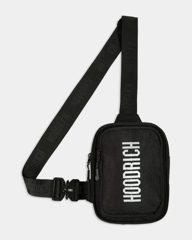 Shade Oversized Clip Mini Bag - Black/Reflective sold by Hoodrich