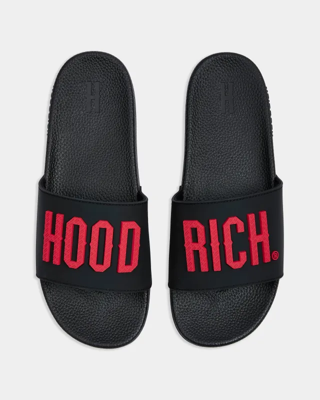 Core Sliders - Black/Red made by Hoodrich