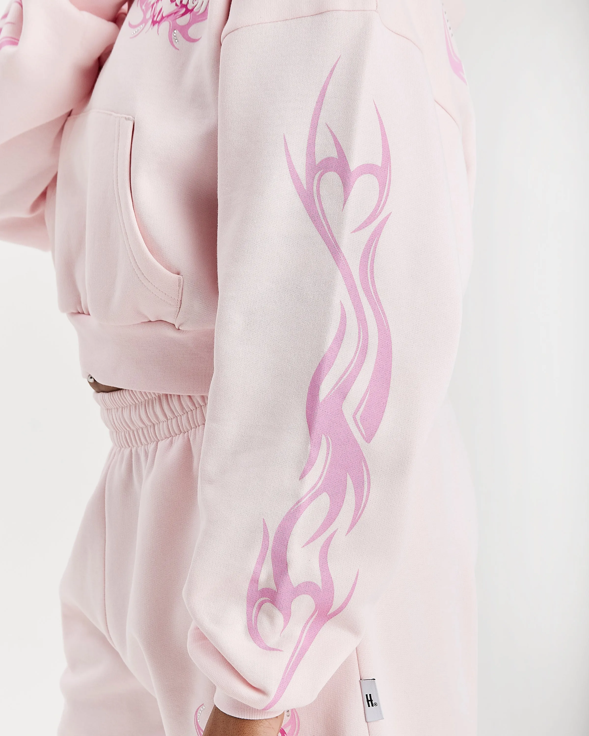 Flux Boxy Hoodie - Pink sold by Hoodrich product image thumbnail 4