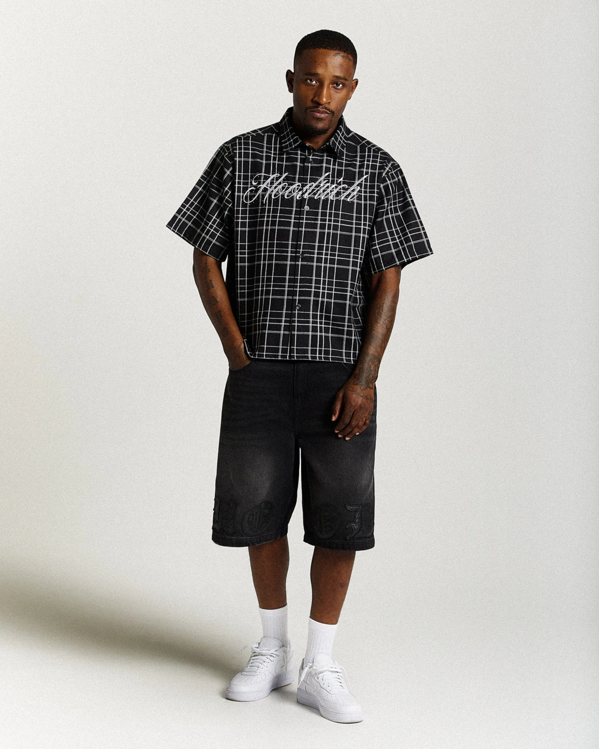 Rito Oversized Shirt - Black/White sold by Hoodrich product image thumbnail 4