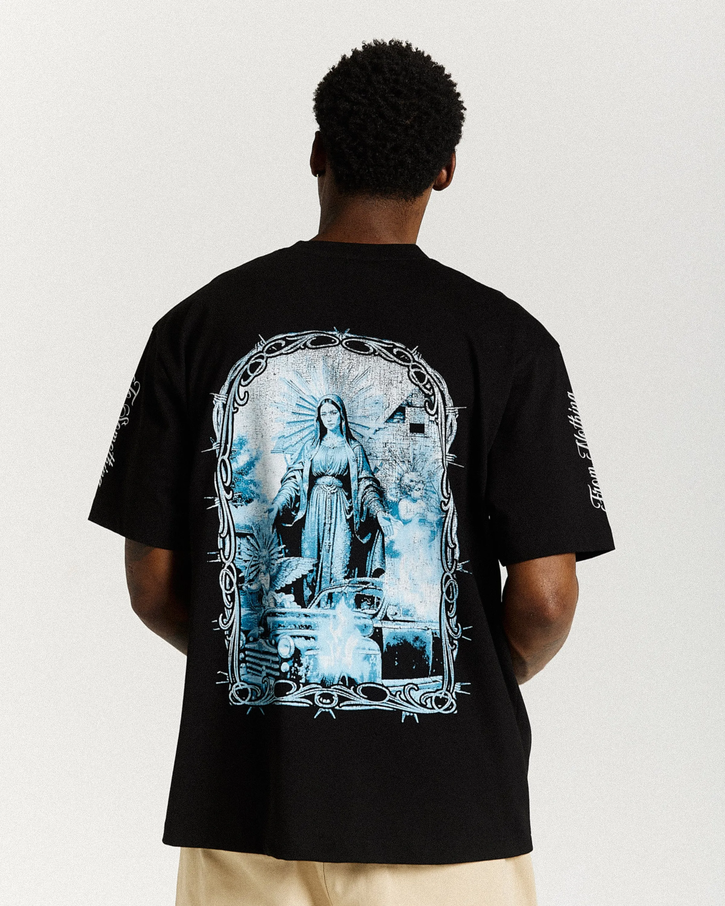 Rito Oversized T-Shirt - Black/White/Blue sold by Hoodrich product image thumbnail 2