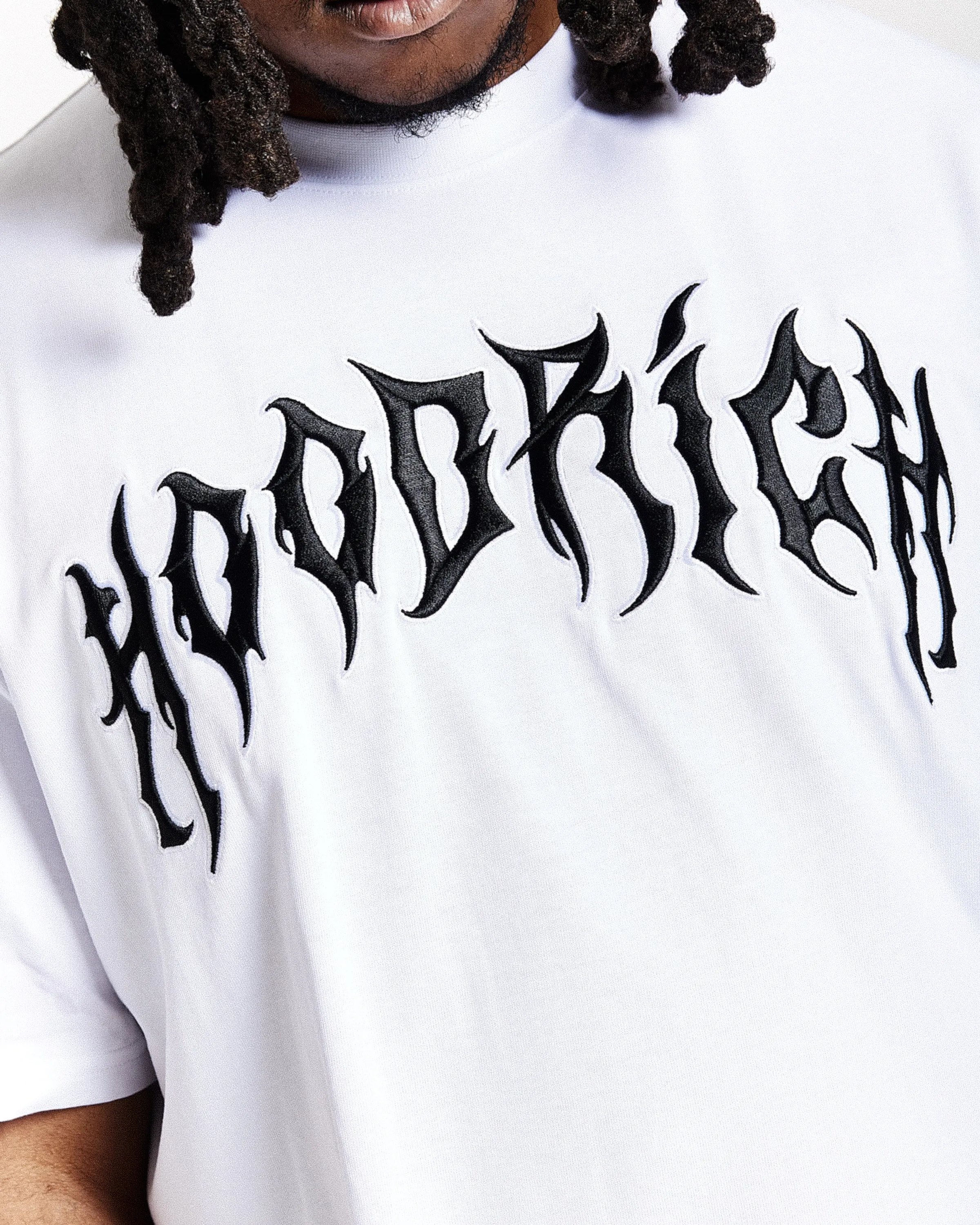 Spectral Oversized T-Shirt - White/Black sold by Hoodrich product image thumbnail 4