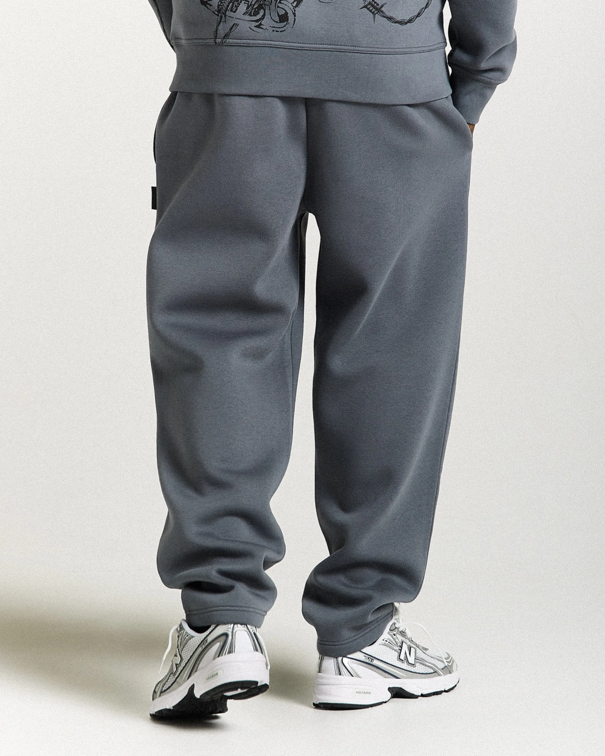 Guepard Oversized Joggers - Grey/Black/White sold by Hoodrich product image thumbnail 4