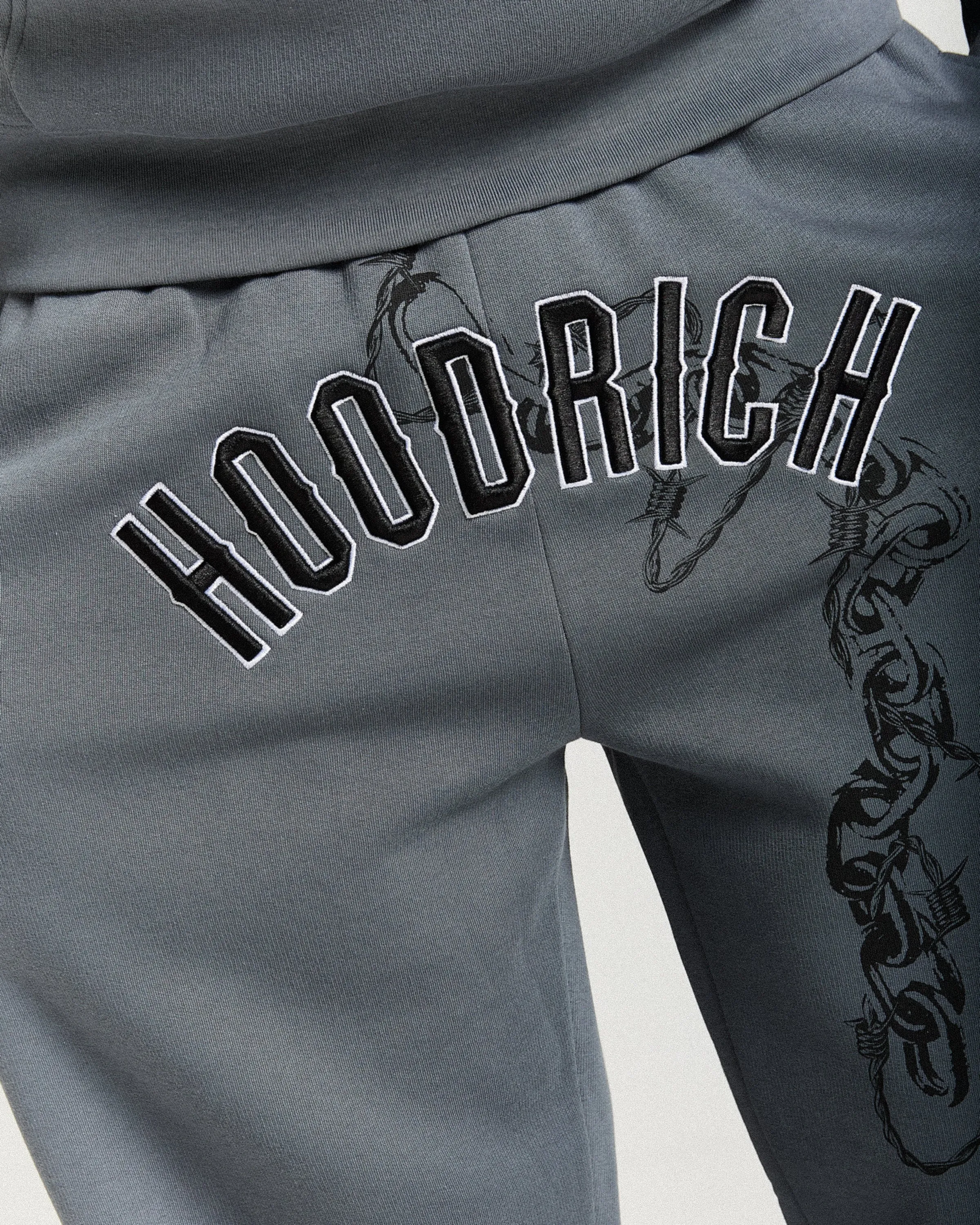 Guepard Oversized Joggers - Grey/Black/White sold by Hoodrich product image thumbnail 3