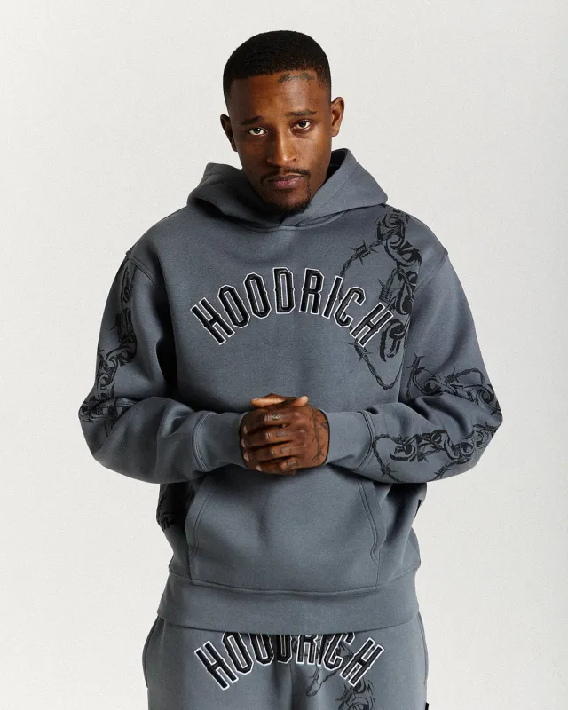Guepard Oversized Hoodie - Grey/Black/White made by Hoodrich