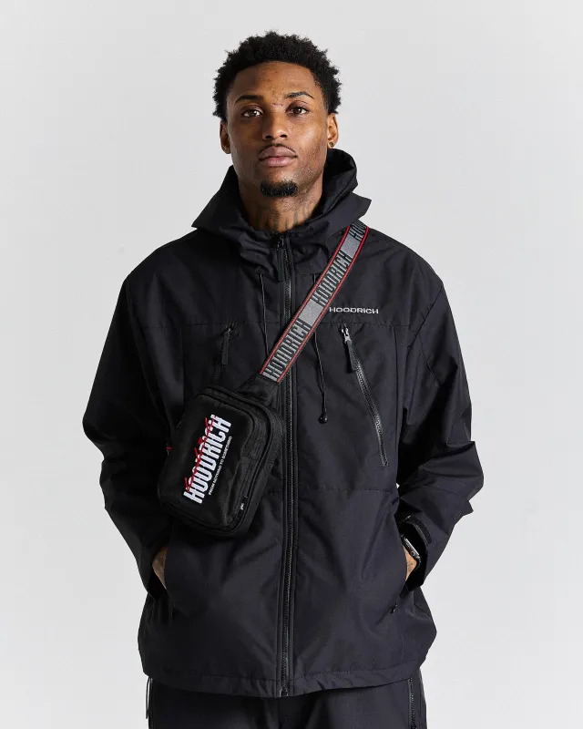 Boost Oversized Clip Mini Bag - Black/White/Red made by Hoodrich