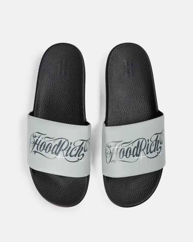 Legacy Slider - Grey/Black made by Hoodrich
