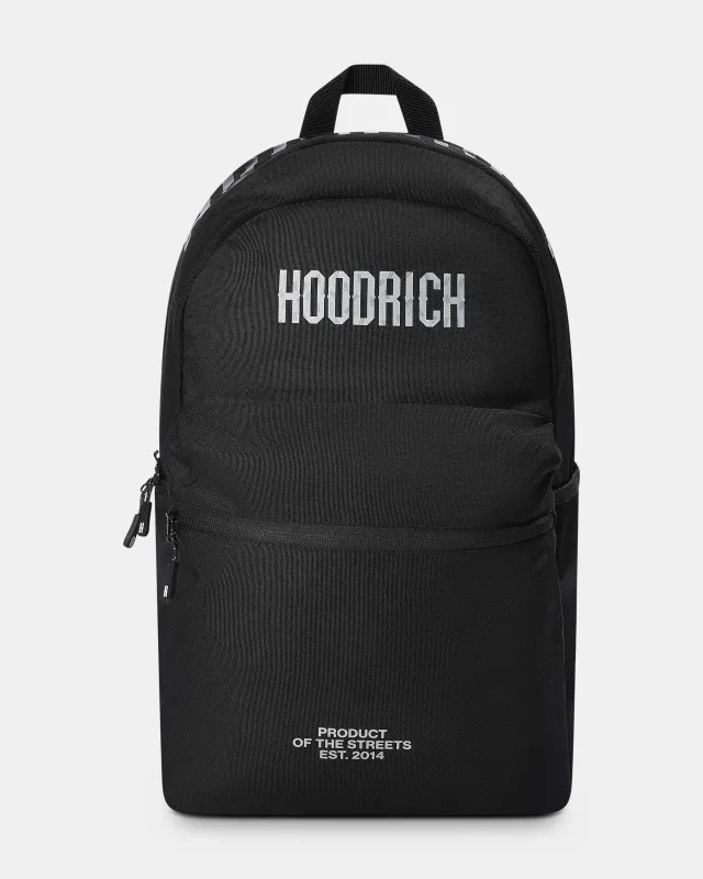 Shade Backpack - Black/White/Reflective made by Hoodrich