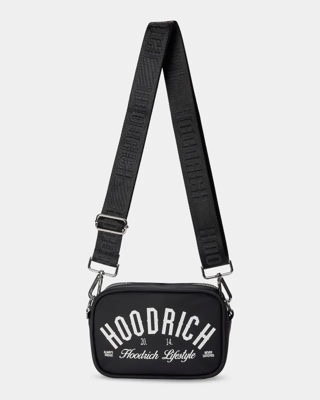 Fyr Cross Body Bag - Black/White made by Hoodrich