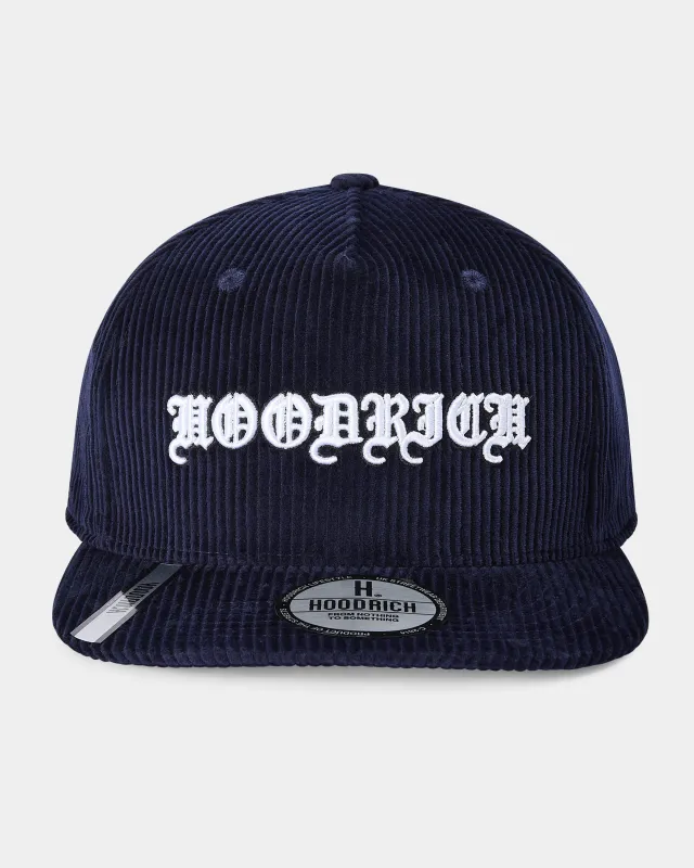 Node Snapback Cap - Navy/White made by Hoodrich