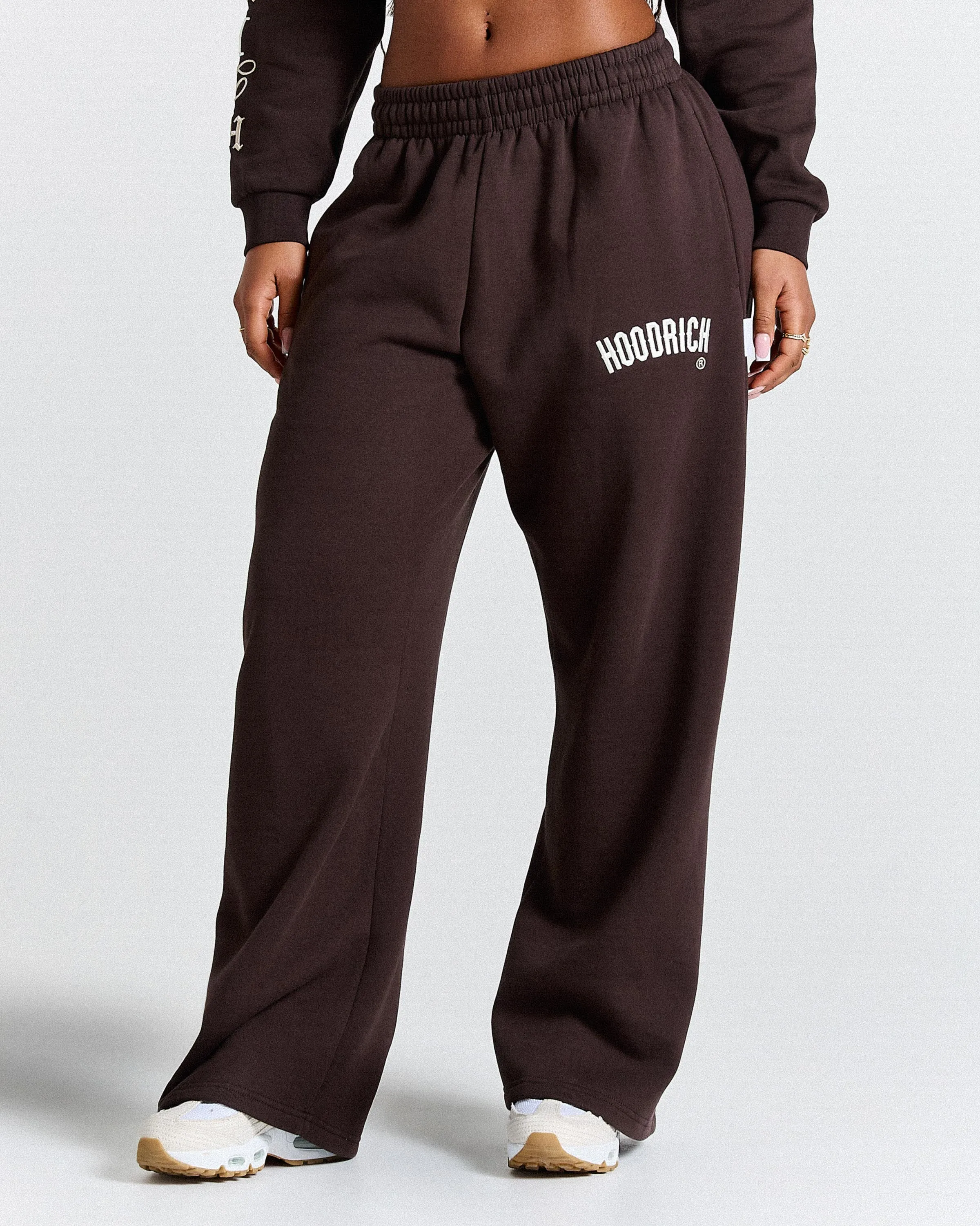 Women's Calor Full Tracksuit - Brown/White sold by Hoodrich product image thumbnail 3