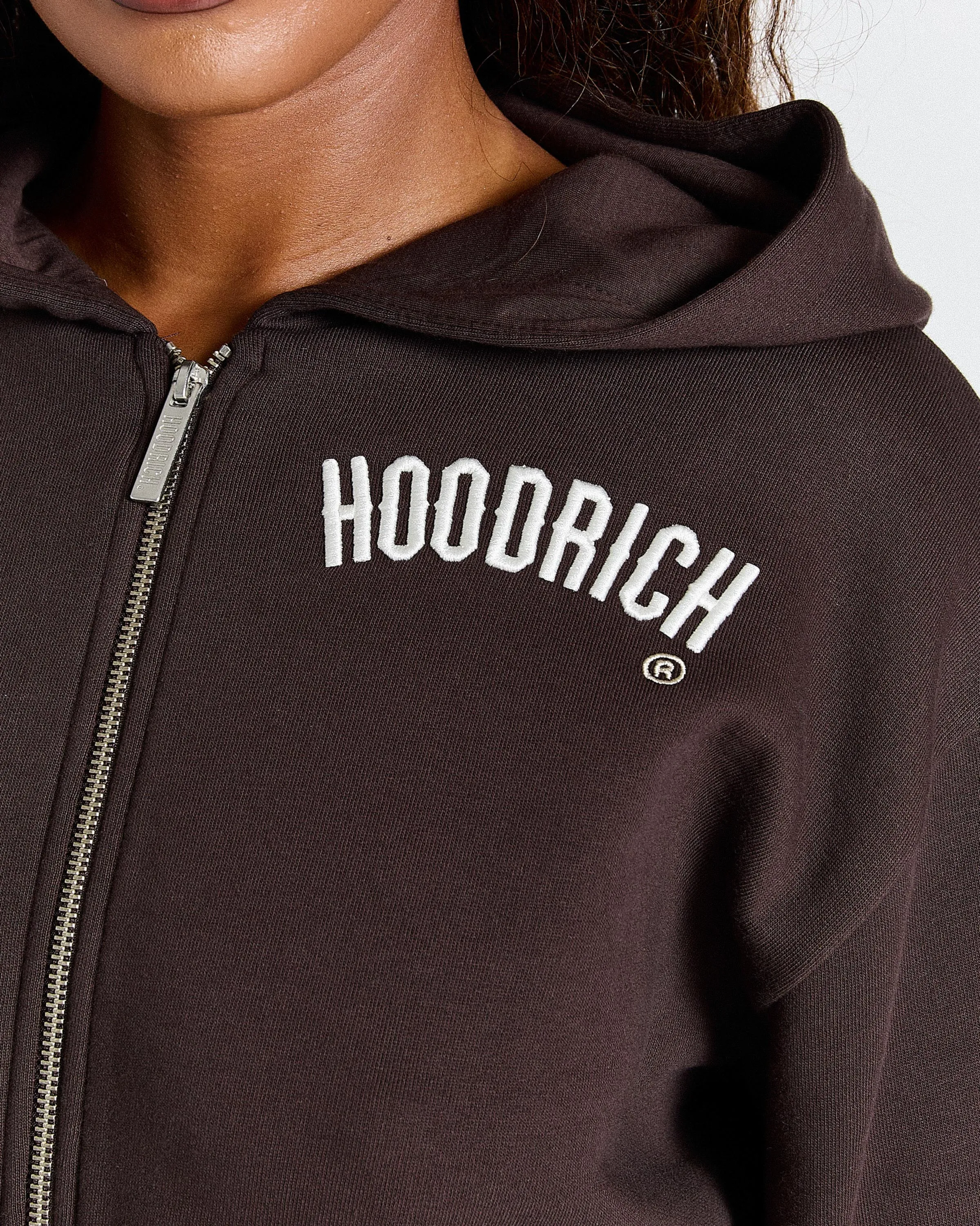 Women's Calor Full Tracksuit - Brown/White sold by Hoodrich product image thumbnail 4