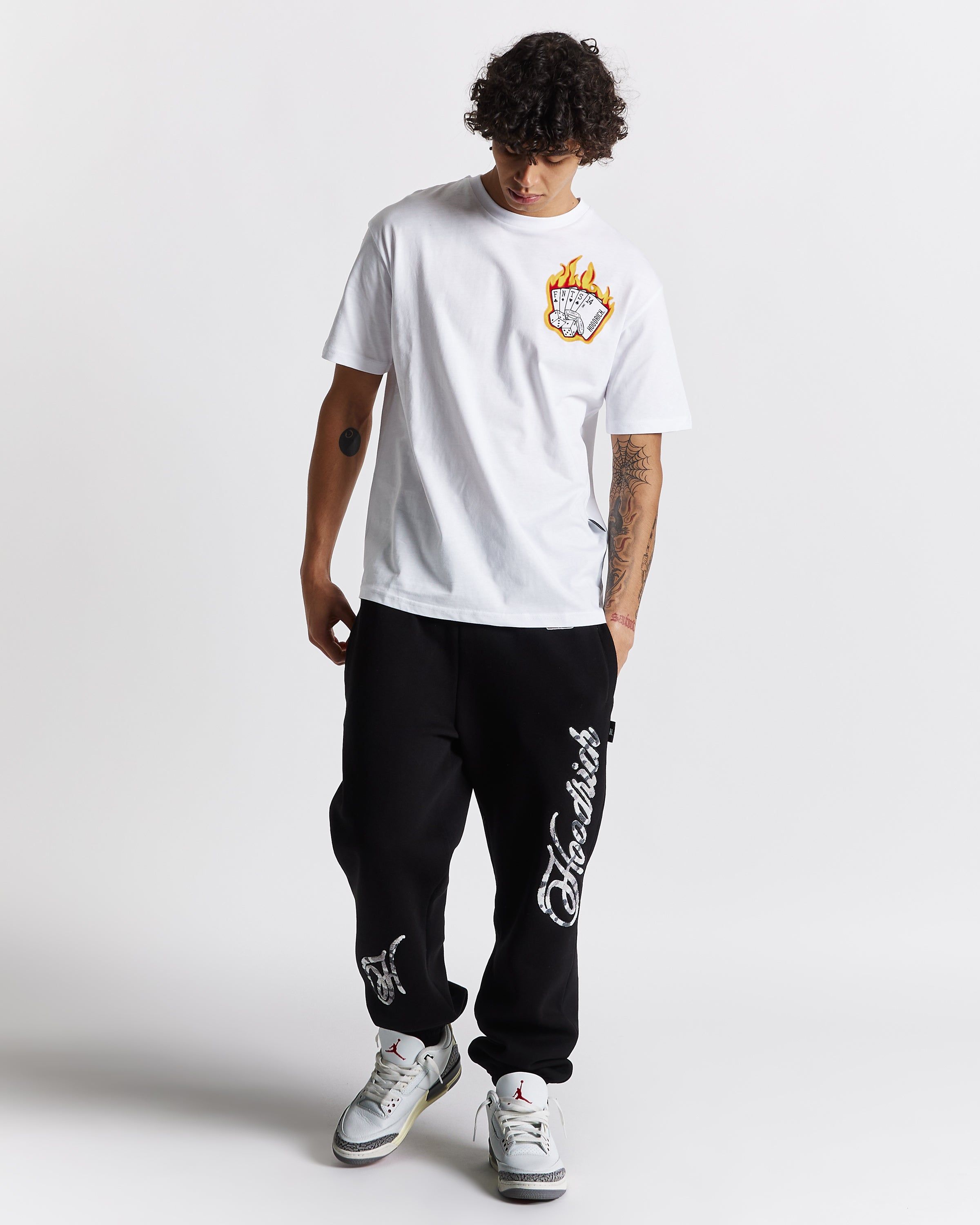 Luck T-Shirt - White/Graphic sold by Hoodrich product image thumbnail 5