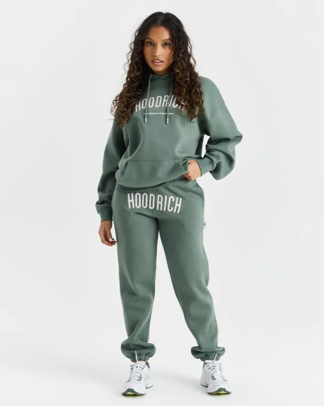 Breeze Joggers - Green/Beige sold by Hoodrich