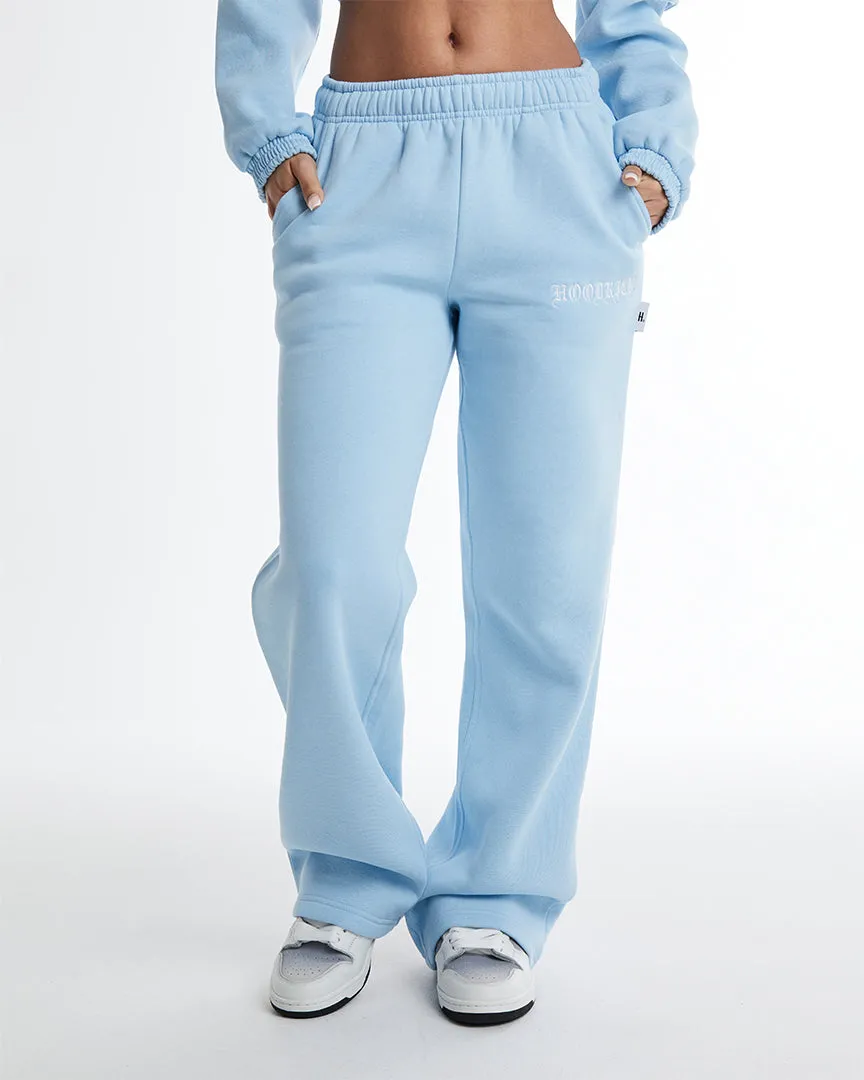 Dusk Wide Leg Joggers - Blue/White sold by Hoodrich product image thumbnail 4