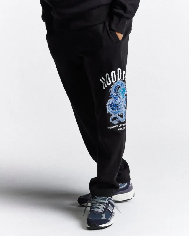 Beast Jogger - Black/White/Blue sold by Hoodrich