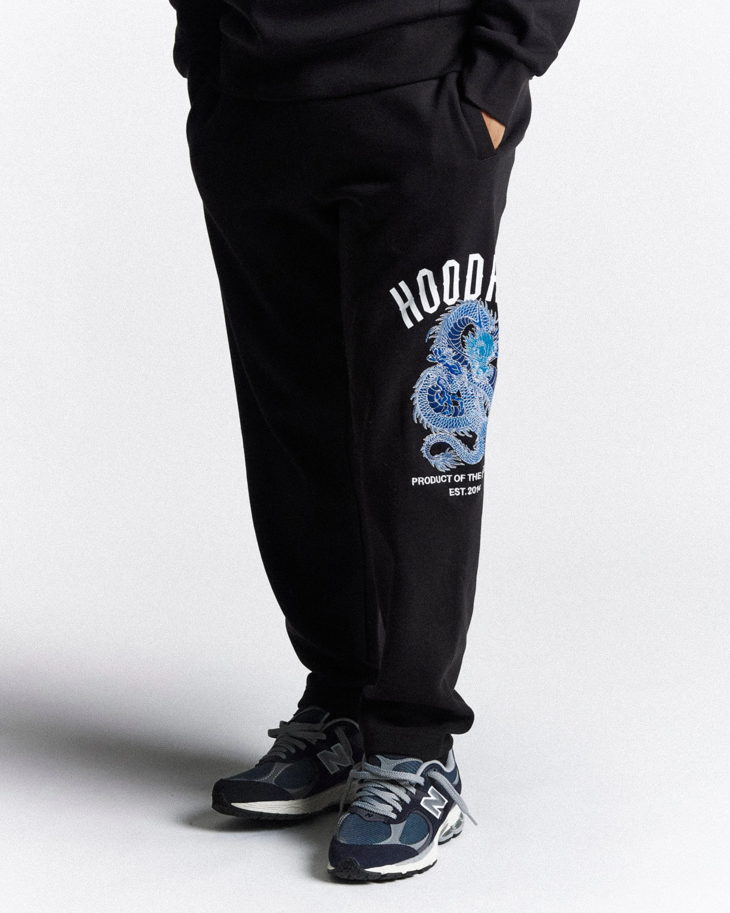 Beast Jogger - Black/White/Blue sold by Hoodrich product image thumbnail 5