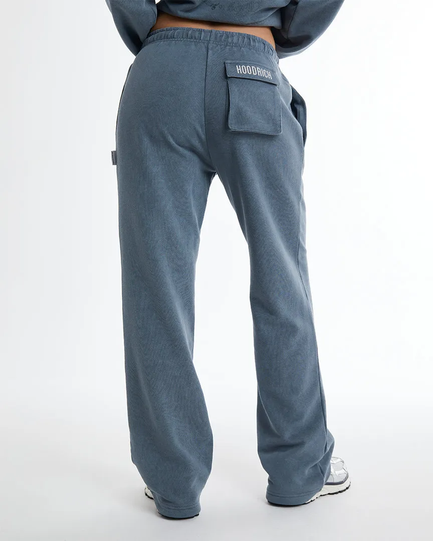 Equate Wide Leg Joggers - Acid Wash Grey sold by Hoodrich product image thumbnail 3