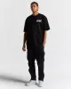 Graffiti No Ball Games T-Shirt - Black/White/Blue sold by Hoodrich