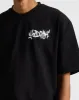 Graffiti No Ball Games T-Shirt - Black/White/Blue sold by Hoodrich