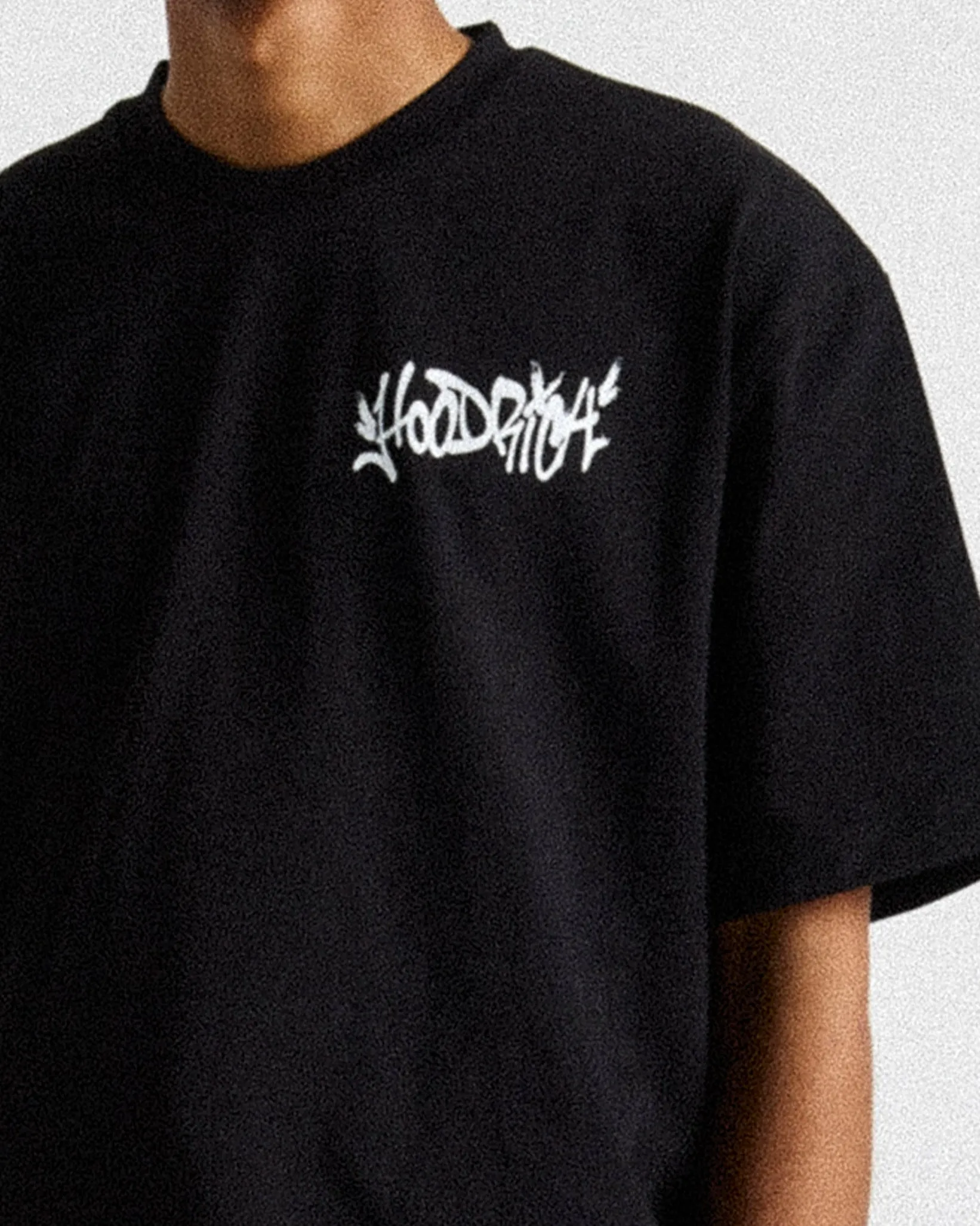 Graffiti No Ball Games T-Shirt - Black/White/Blue sold by Hoodrich product image thumbnail 5