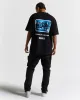 Graffiti No Ball Games T-Shirt - Black/White/Blue sold by Hoodrich