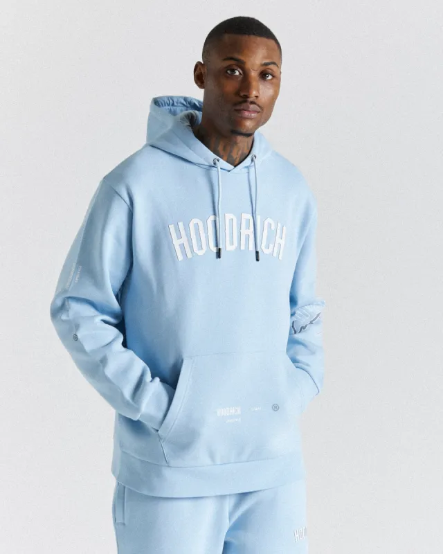 Caliber Hoodie - Blue/White sold by Hoodrich