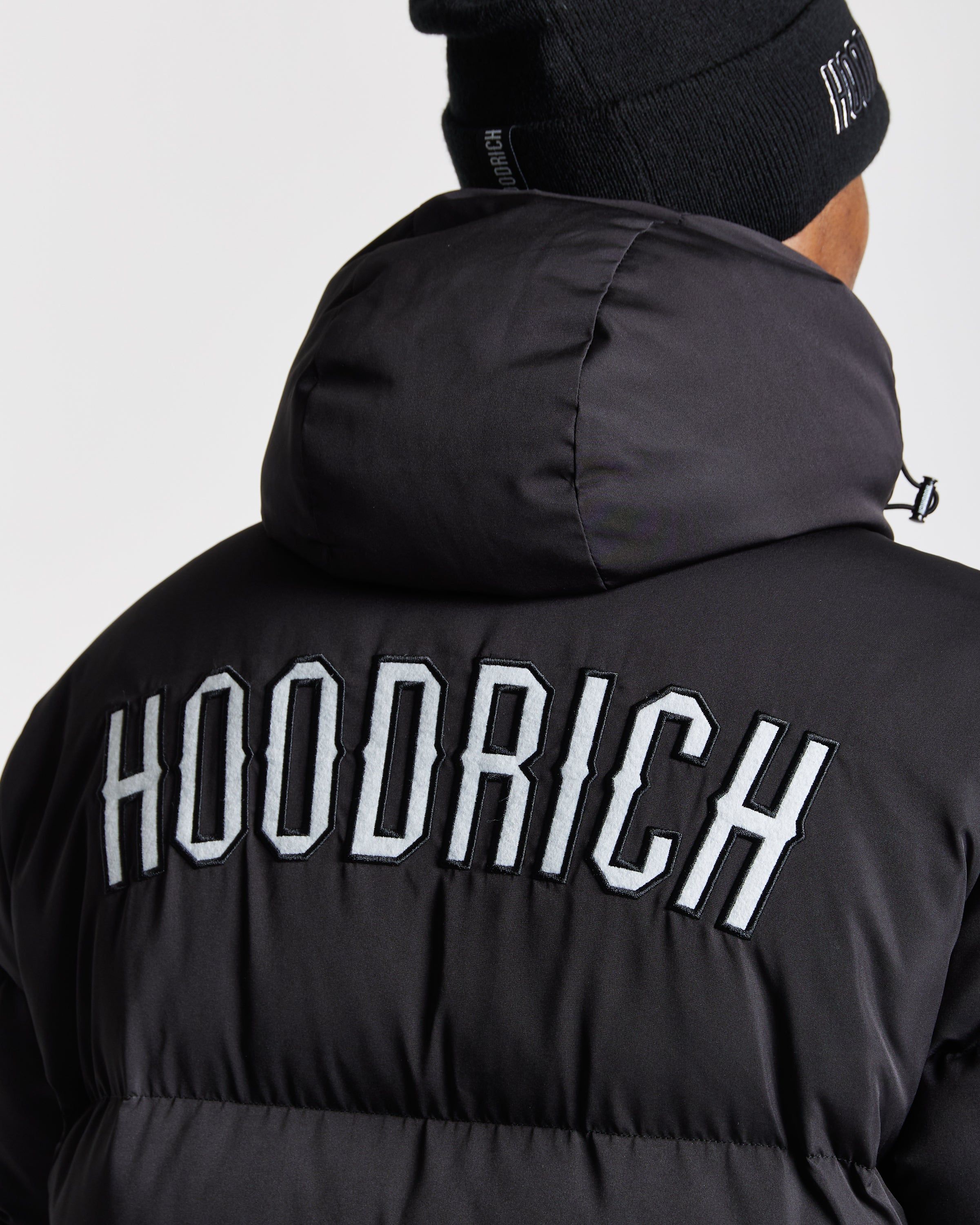 OG Stack Longline Jacket - Black/White sold by Hoodrich product image thumbnail 2