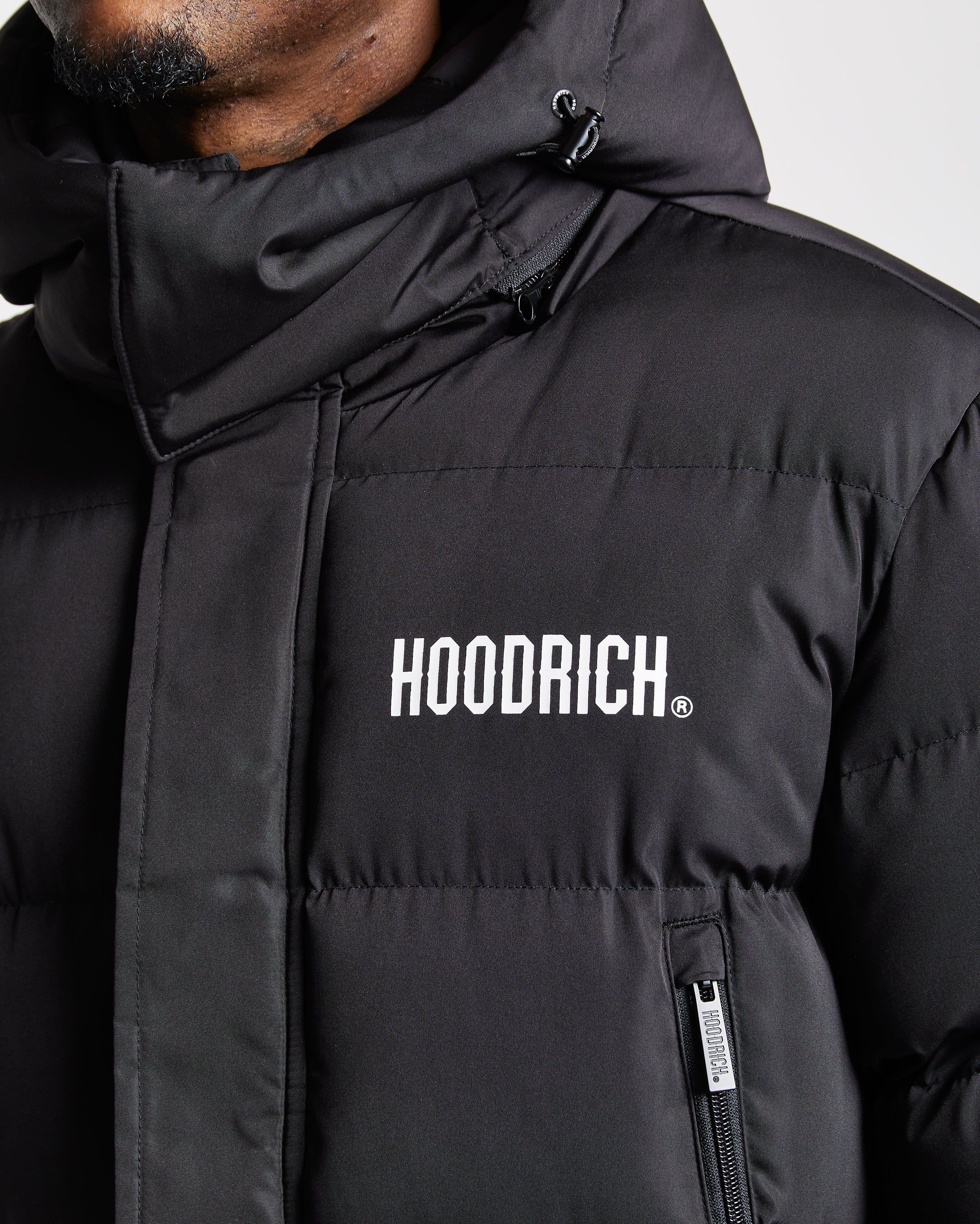 OG Stack Longline Jacket - Black/White sold by Hoodrich product image thumbnail 5