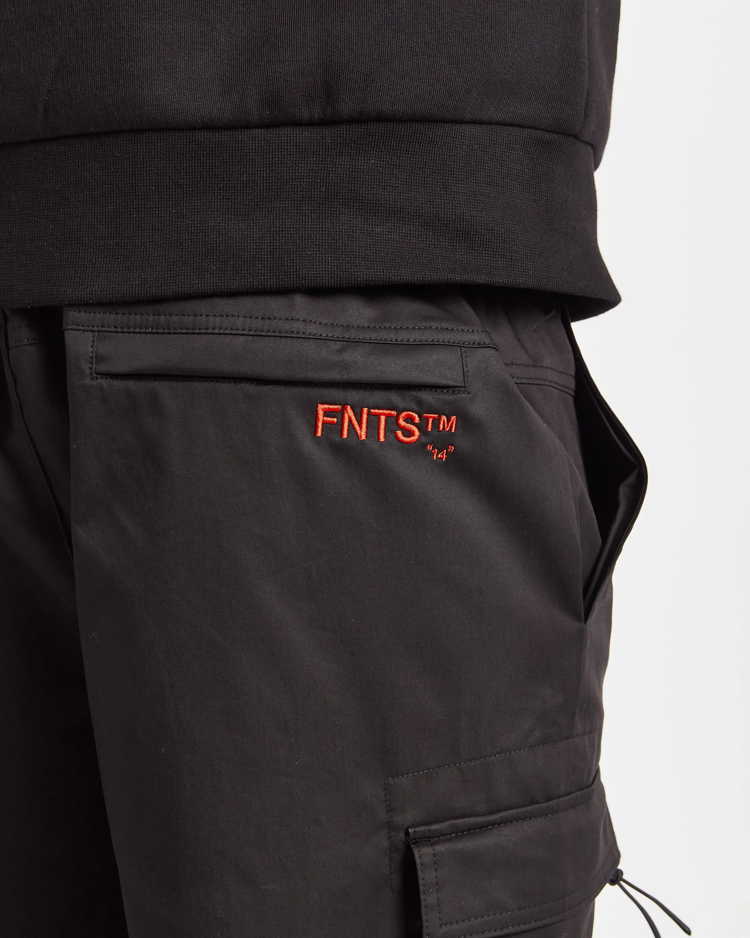 OG Trek Cargo Pants - Black/White/Red sold by Hoodrich product image thumbnail 5