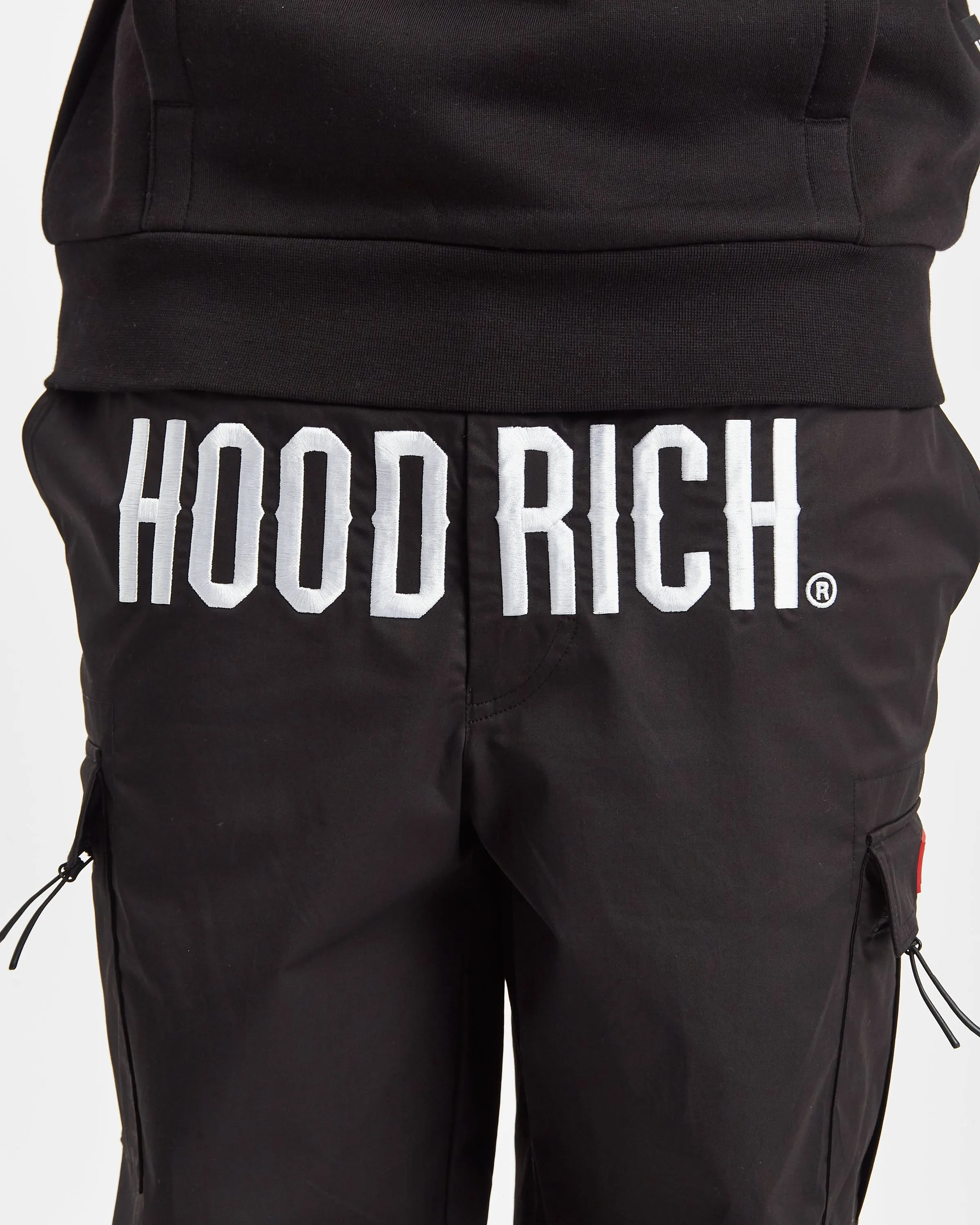 OG Trek Cargo Pants - Black/White/Red sold by Hoodrich product image thumbnail 3
