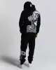 Menace Hoodie - Black/White/Grey sold by Hoodrich