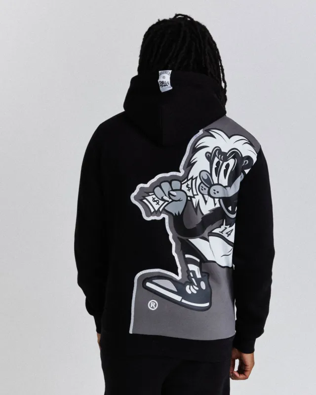 Menace Hoodie - Black/White/Grey sold by Hoodrich