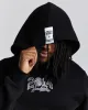 Menace Hoodie - Black/White/Grey sold by Hoodrich