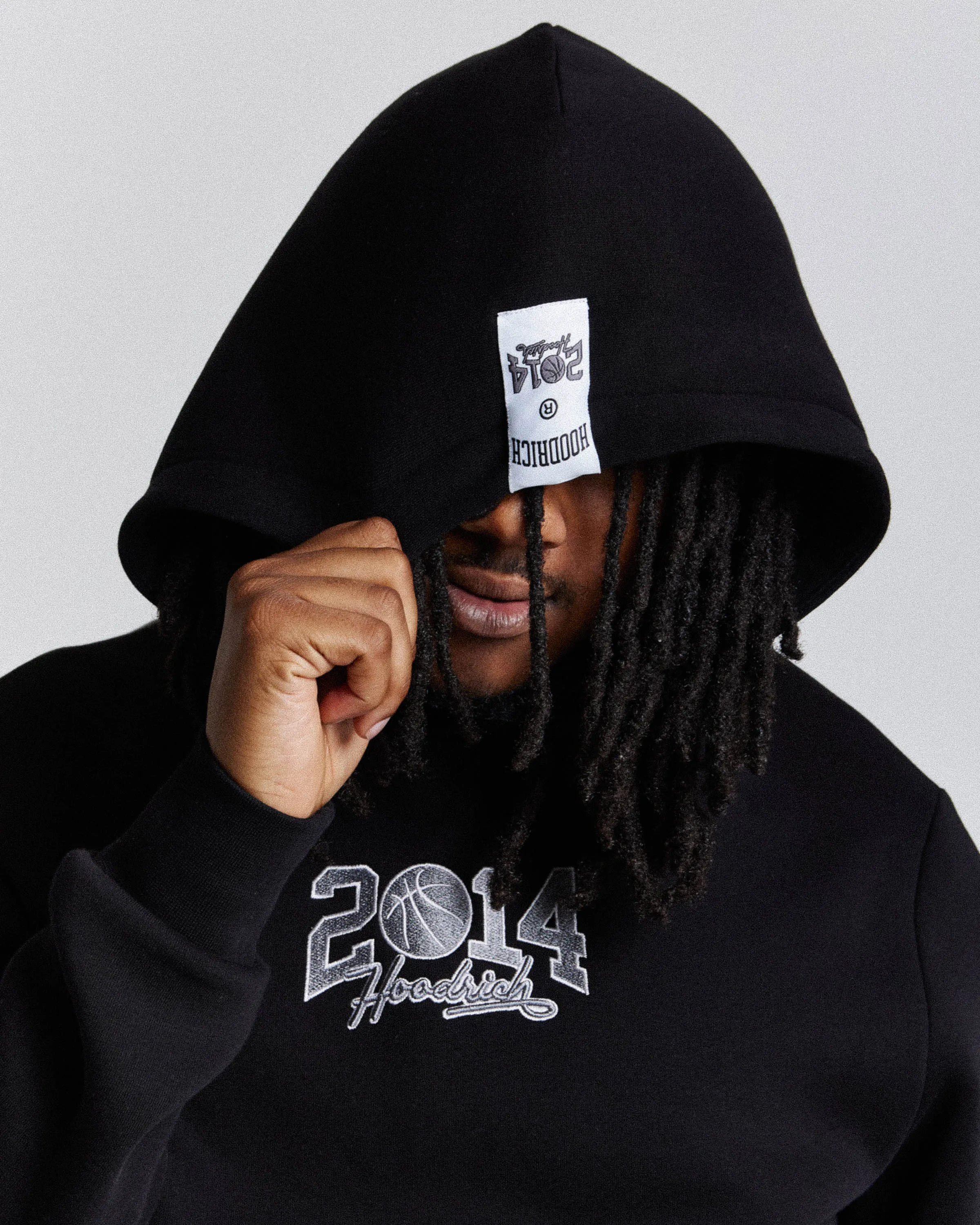 Menace Hoodie - Black/White/Grey sold by Hoodrich product image thumbnail 2