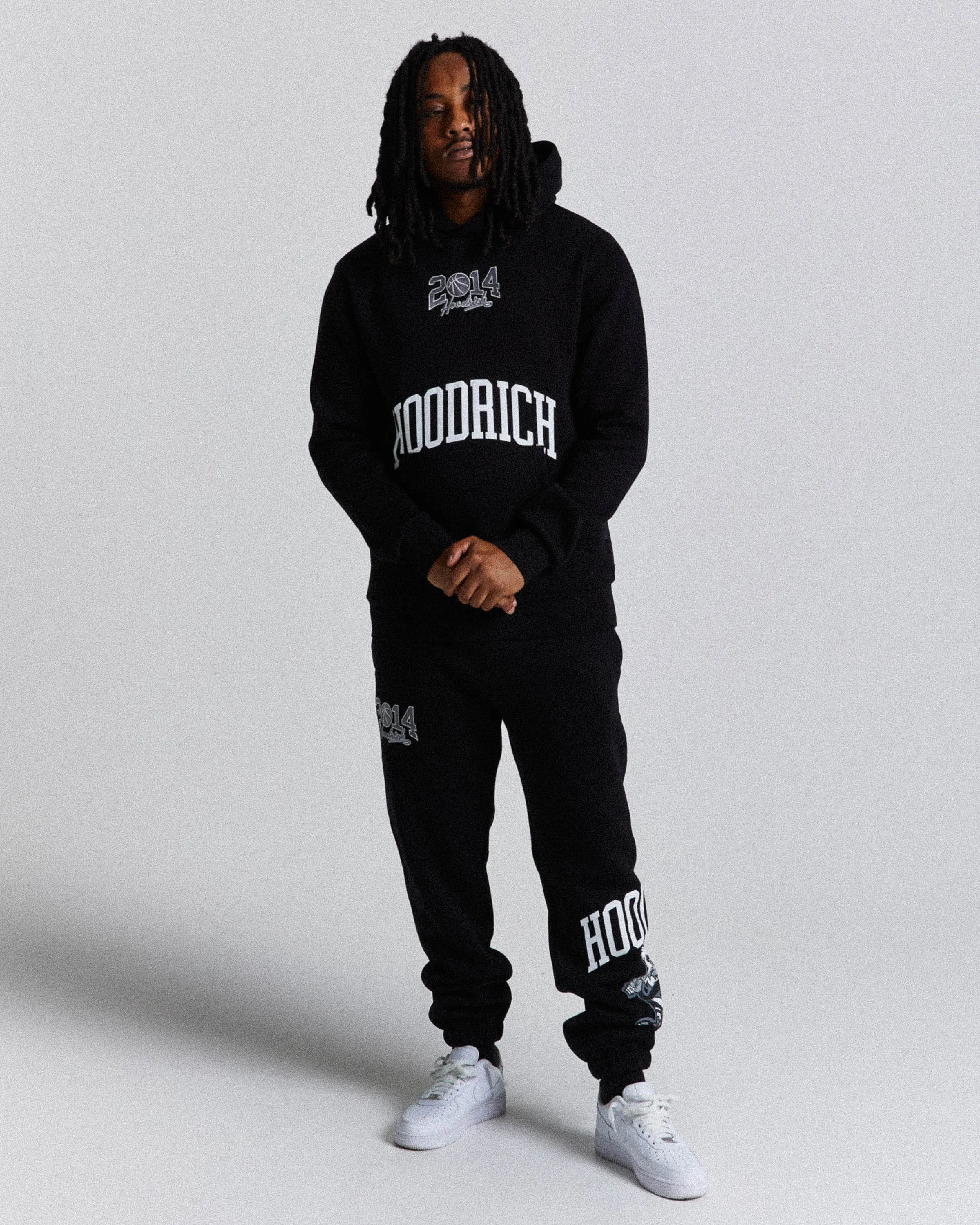 Menace Hoodie - Black/White/Grey sold by Hoodrich product image thumbnail 4