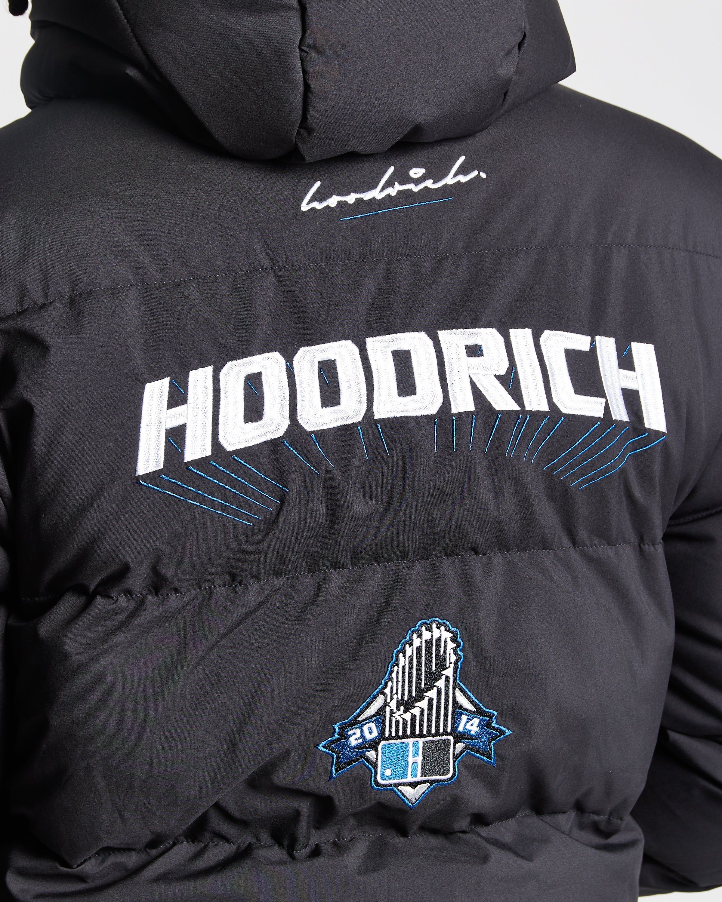 Stadium Jacket - Black/White/Blue sold by Hoodrich product image thumbnail 5