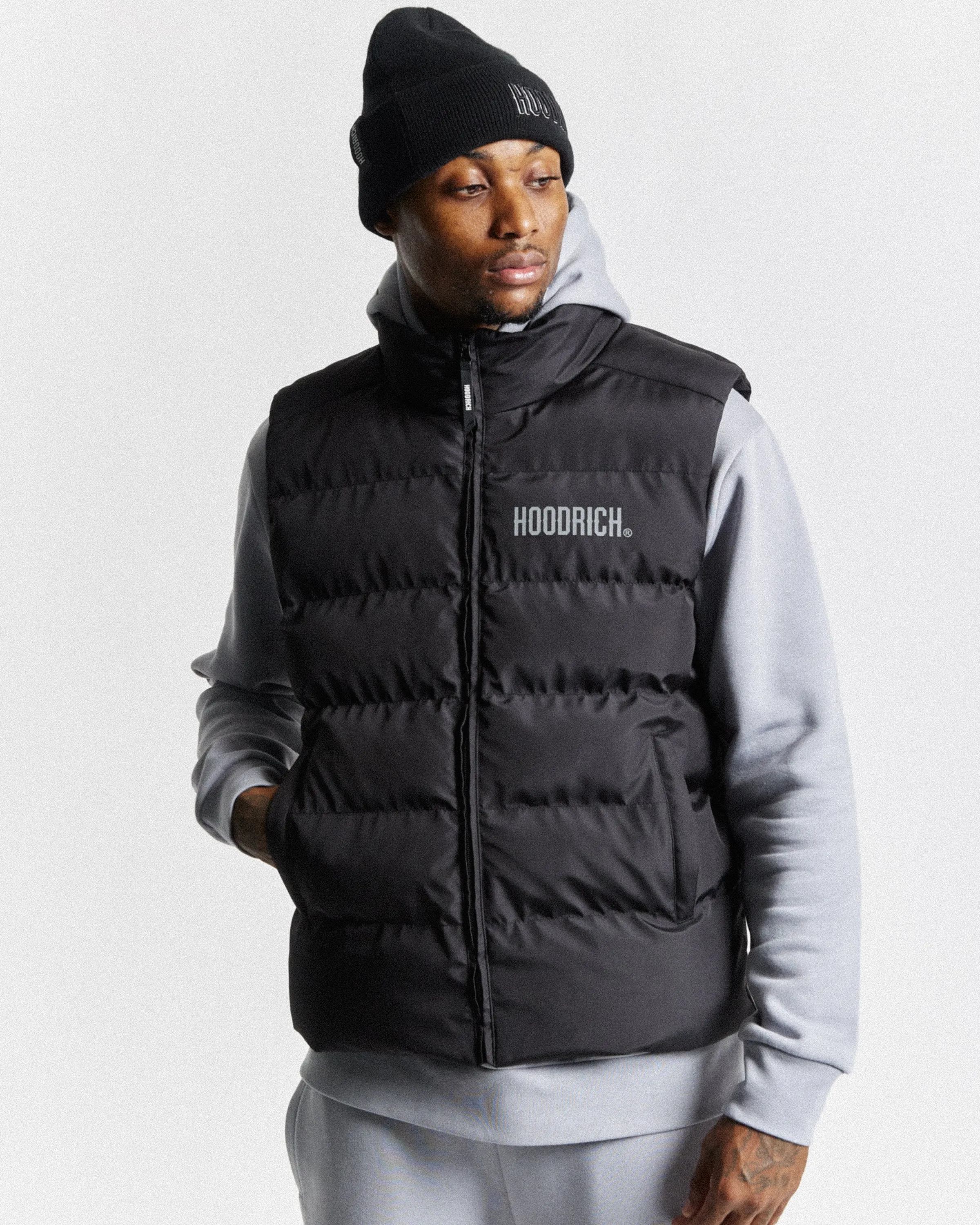 OG Stack Gilet - Black/Reflective sold by Hoodrich product image thumbnail 4