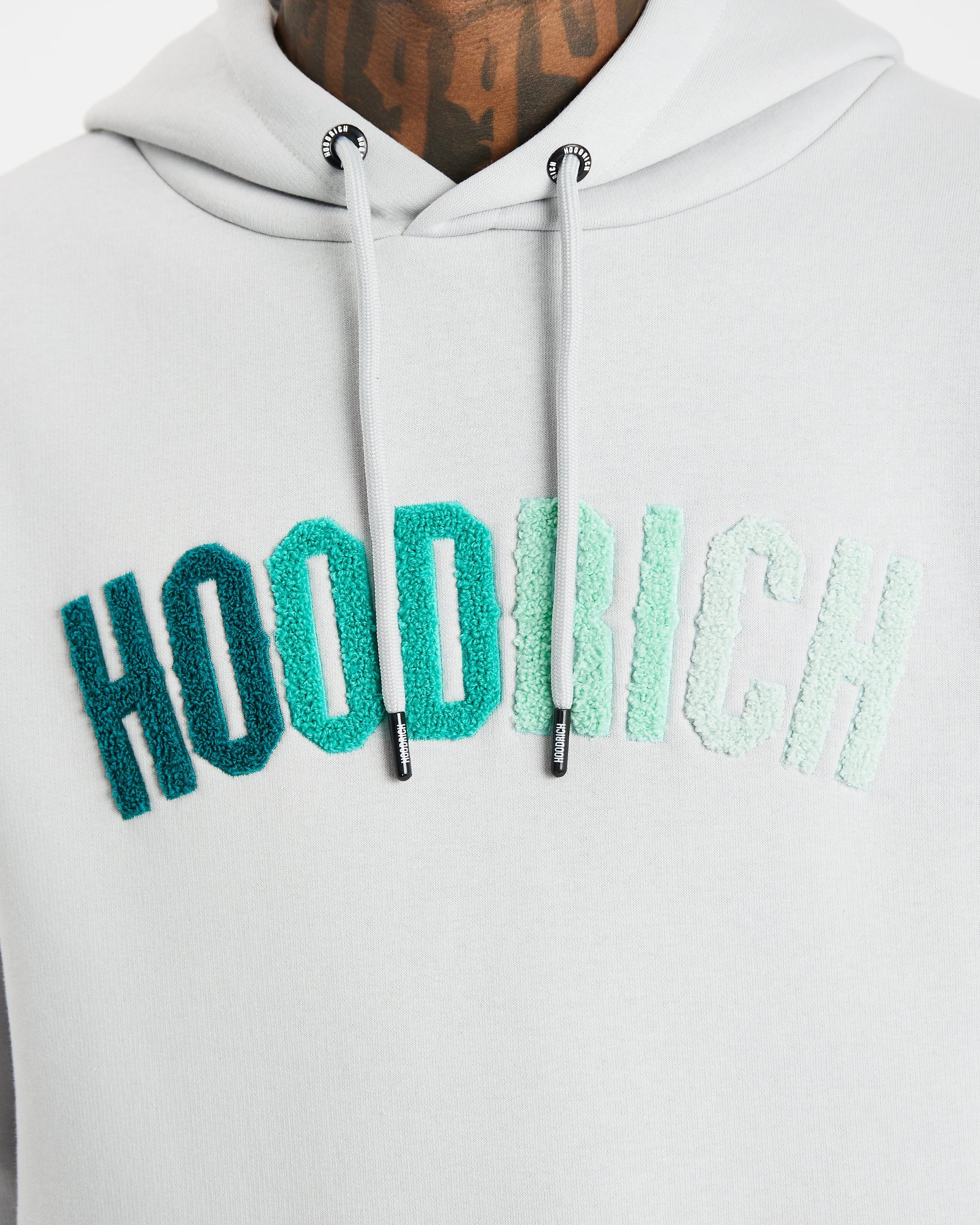 OG Kraze Hoodie - Micro Chip/Aqua Greens sold by Hoodrich product image thumbnail 2